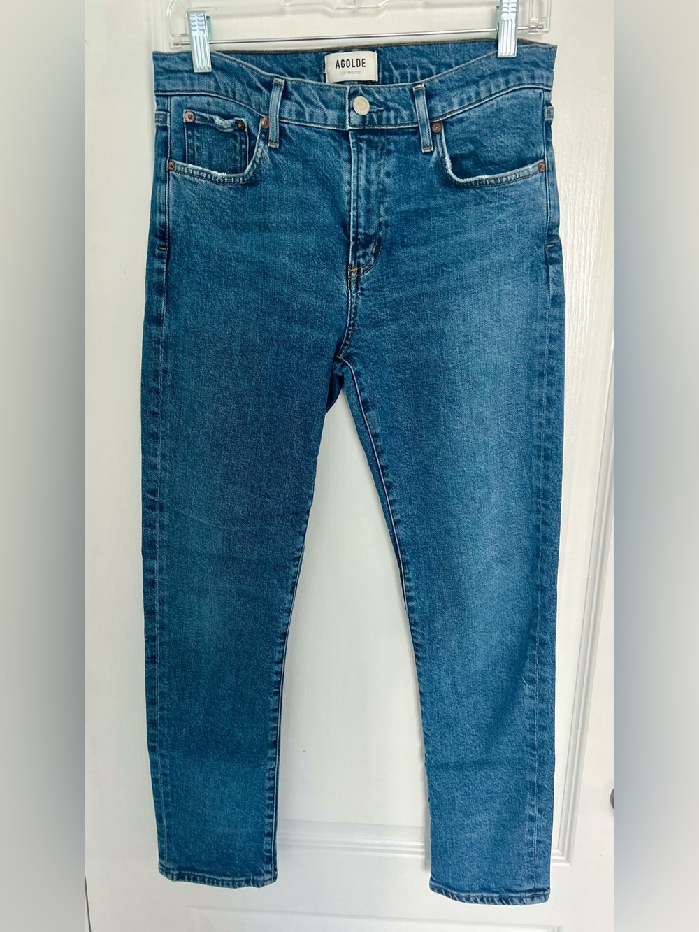 AGOLDE Toni High Rise Slim Straight Jeans 28 Organic Cotton A133C-3002